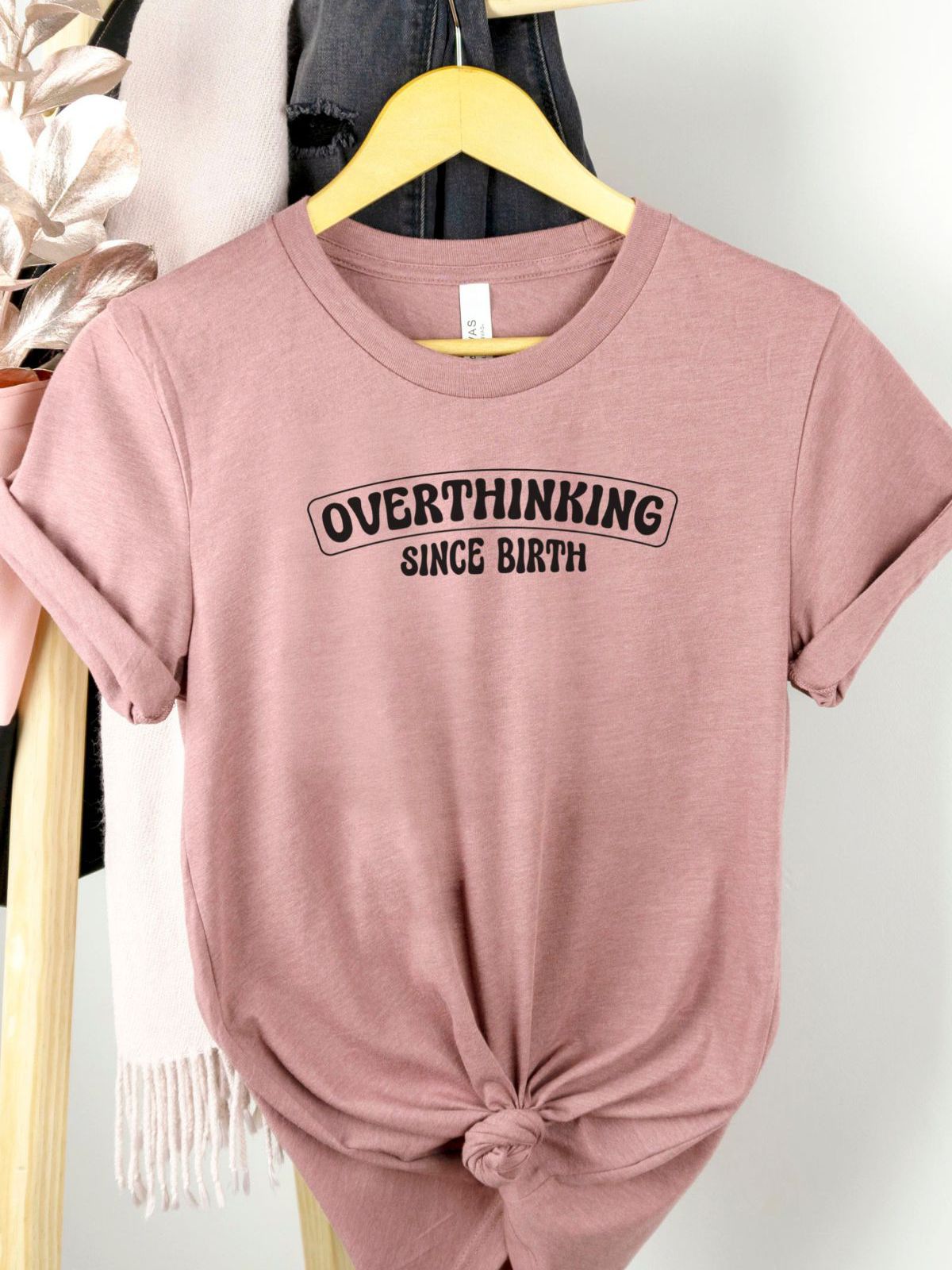 Overthinking Women's Tee Casual Wear