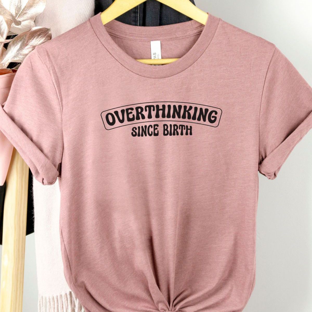 Overthinking Women's Tee Casual Wear