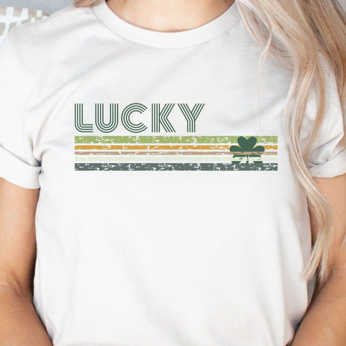 Lucky Womens T-Shirt St Patricks Day