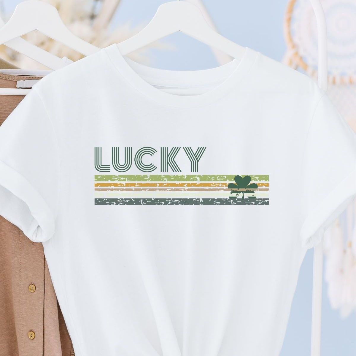 Lucky Womens T-Shirt St Patricks Day