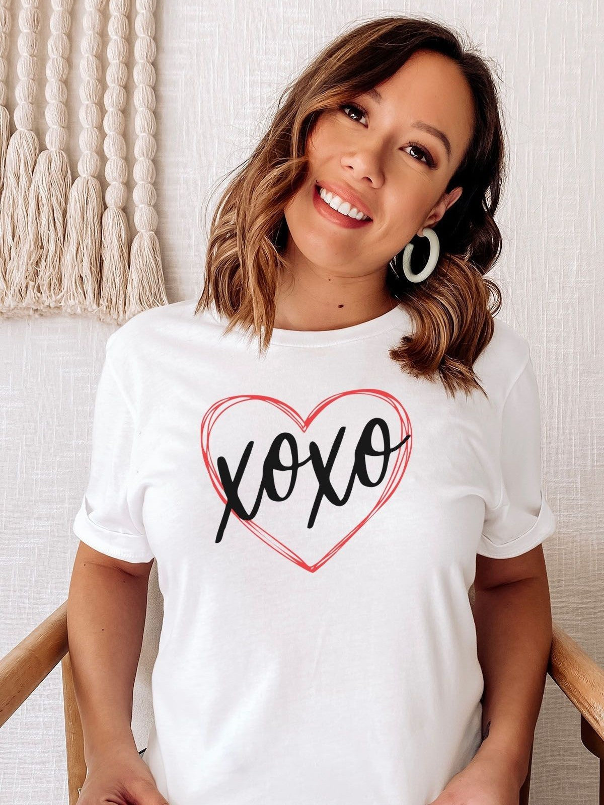 XOXO Womens Tee Valentines Day