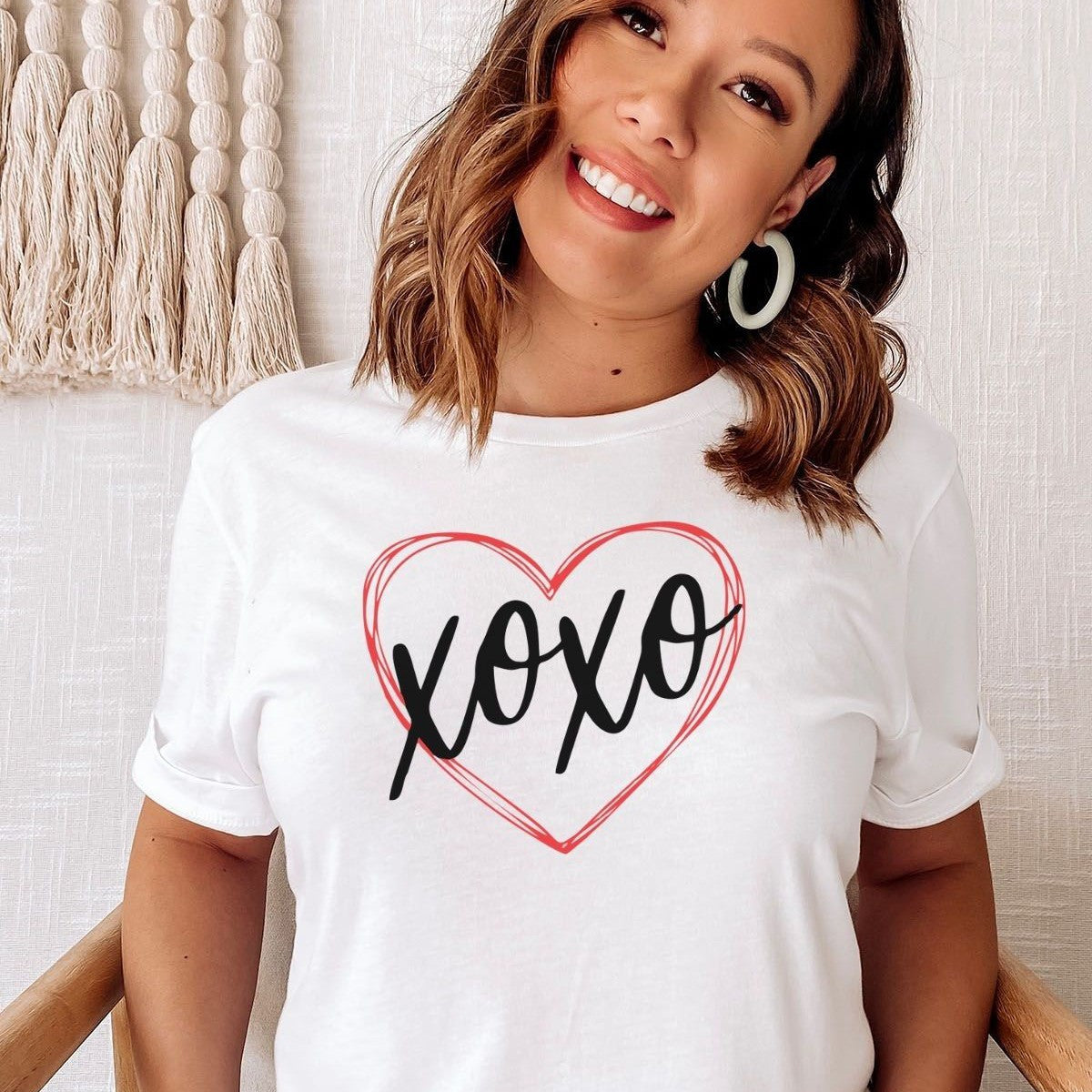 XOXO Womens Tee Valentines Day