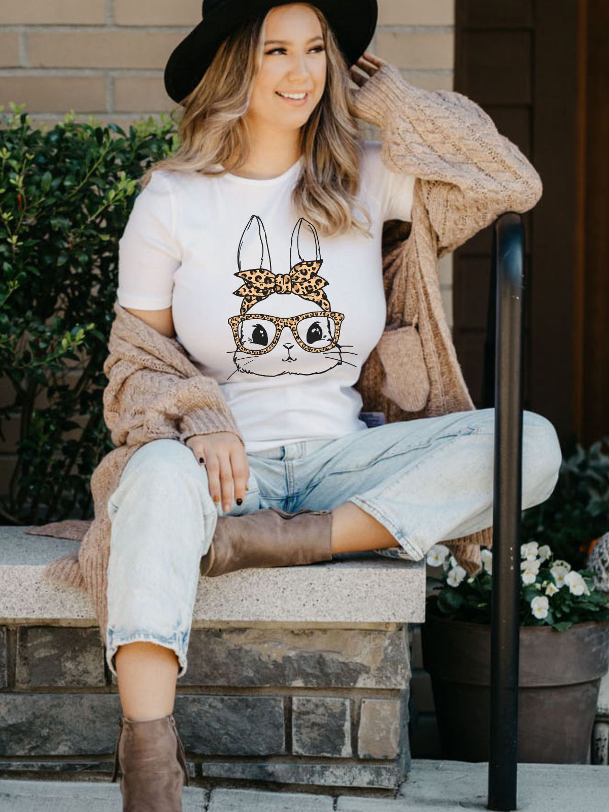 Bunny Womens T-Shirt Spring