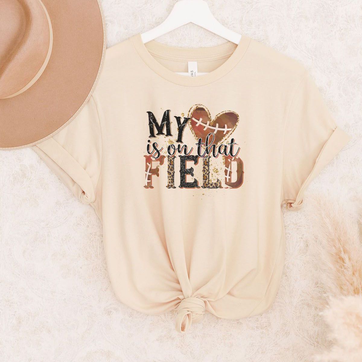 Football Mom Women's T-shirt Autumn