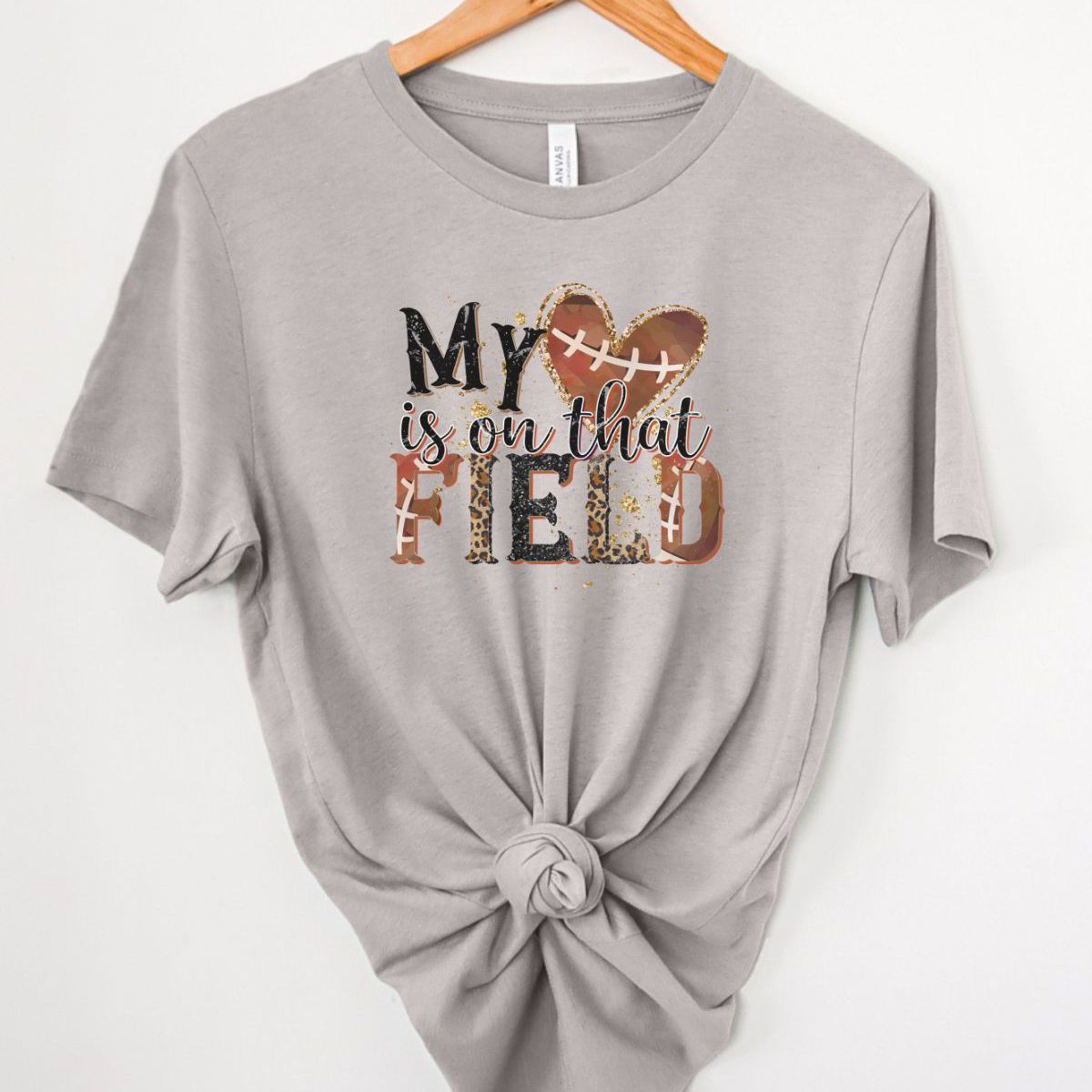 Football Mom Women's T-shirt Autumn