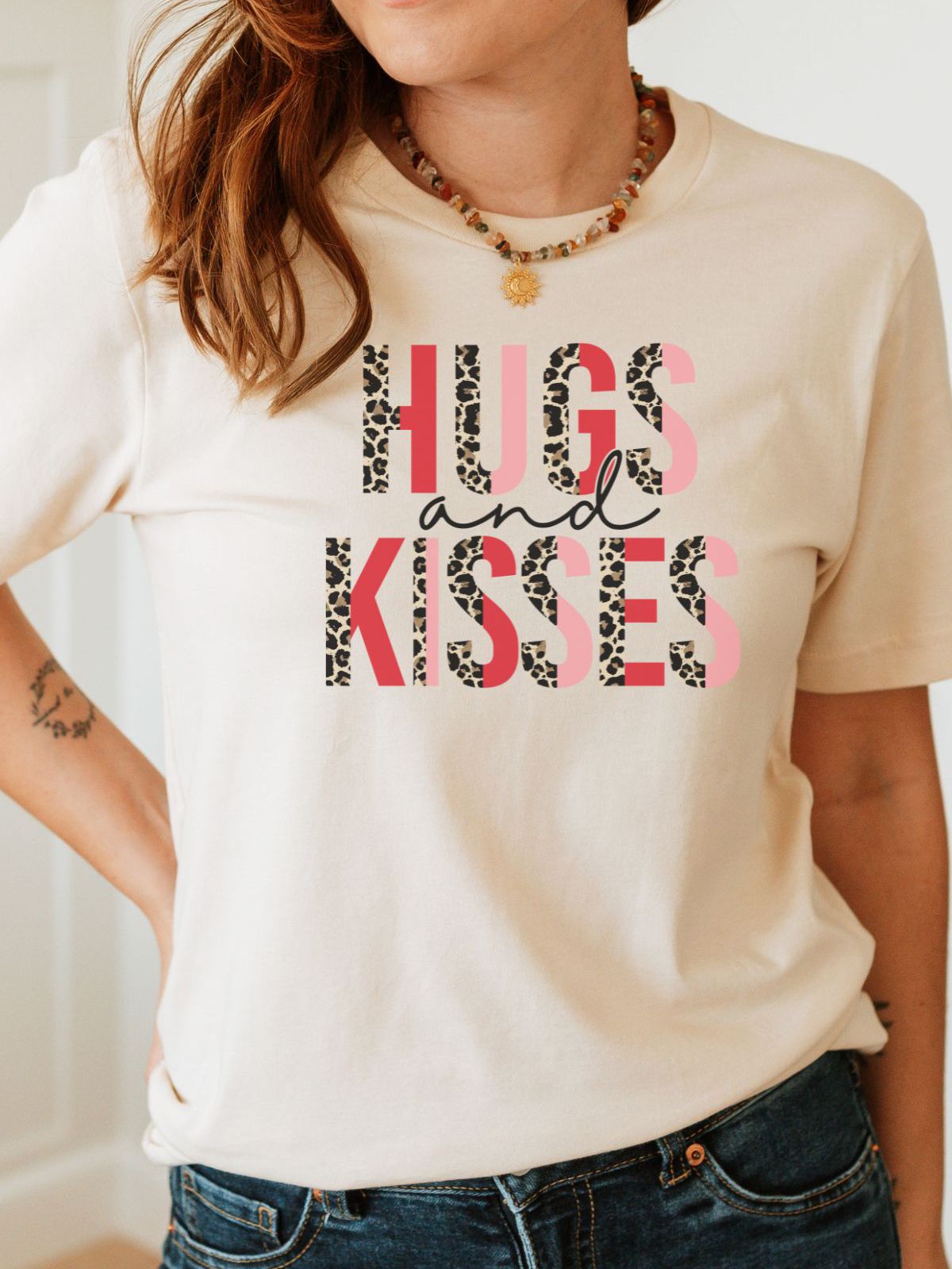 Hugs and Kisses Womens Tee Casual