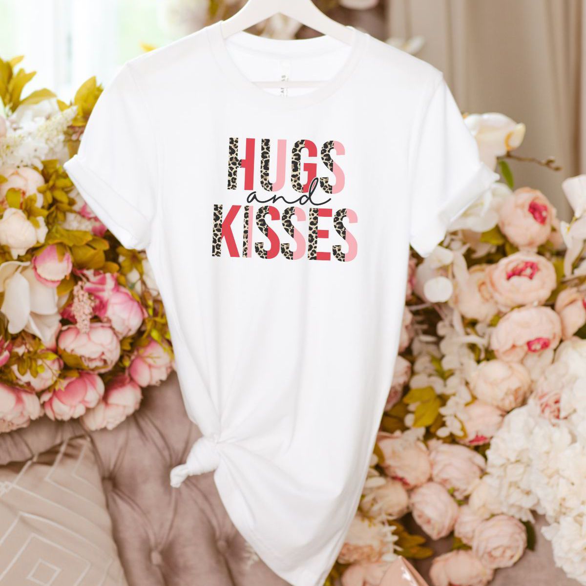 Hugs and Kisses Womens Tee Casual