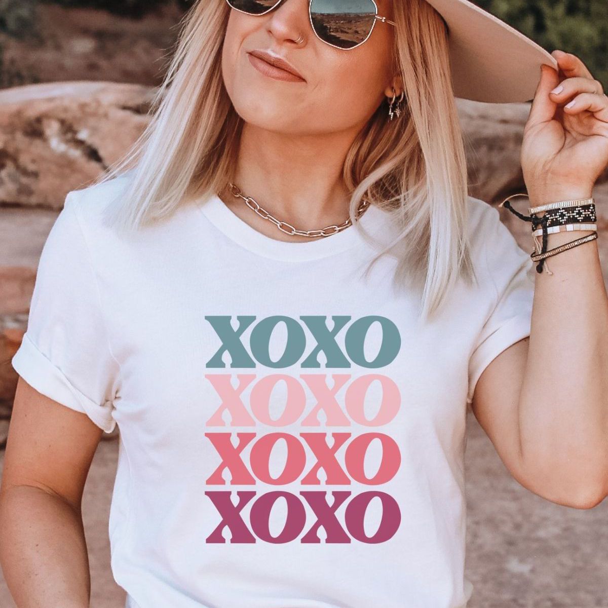 XOXO Womens Tee Valentines Day
