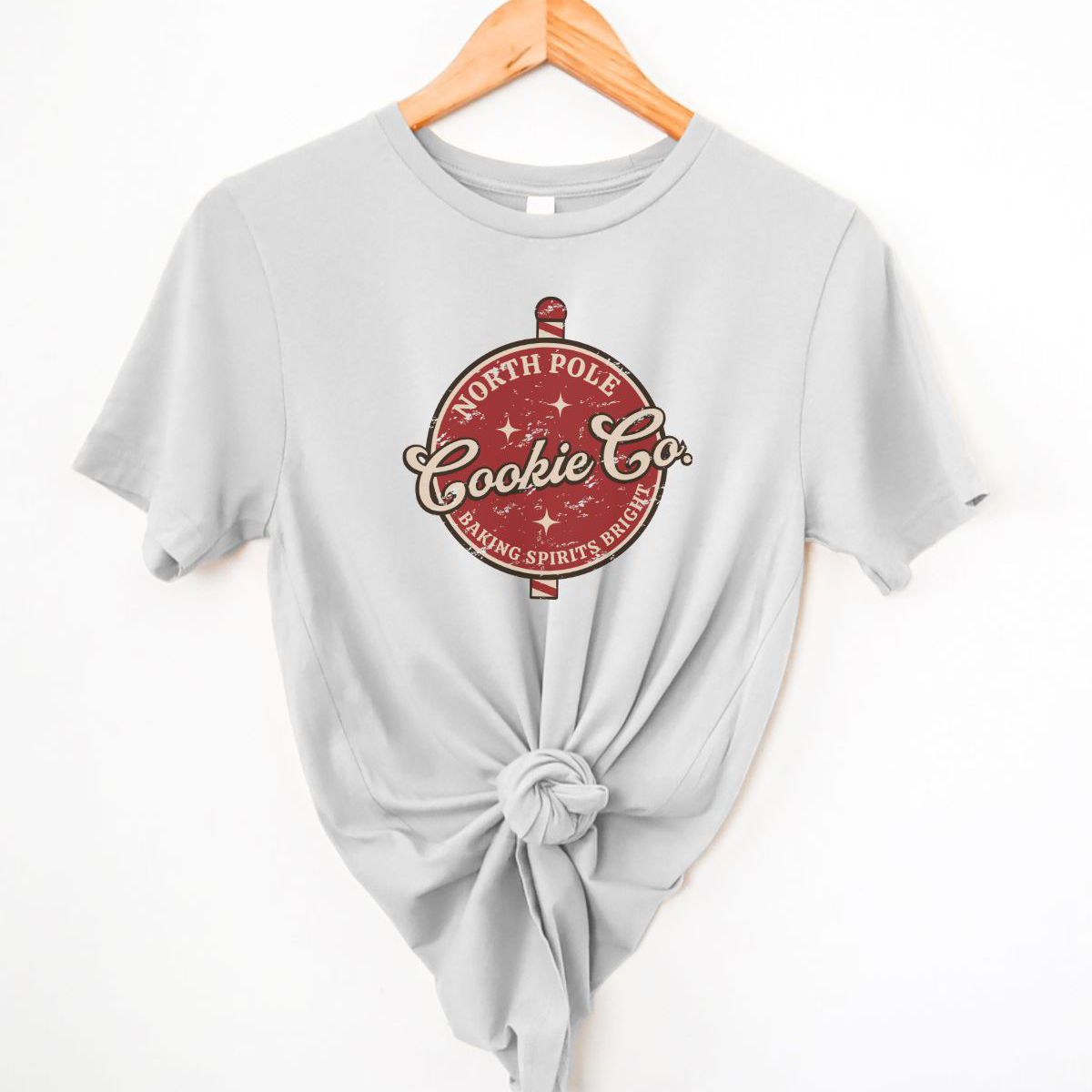North Pole Cookie Womens Tee Christmas