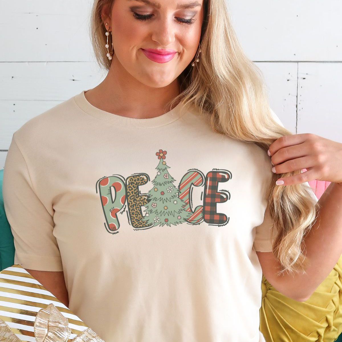 Peace Christmas Unisex T-shirt