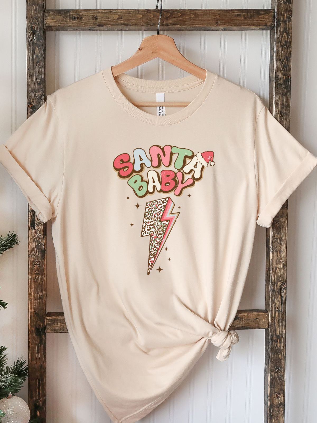 Santa Baby Womens Tee Christmas