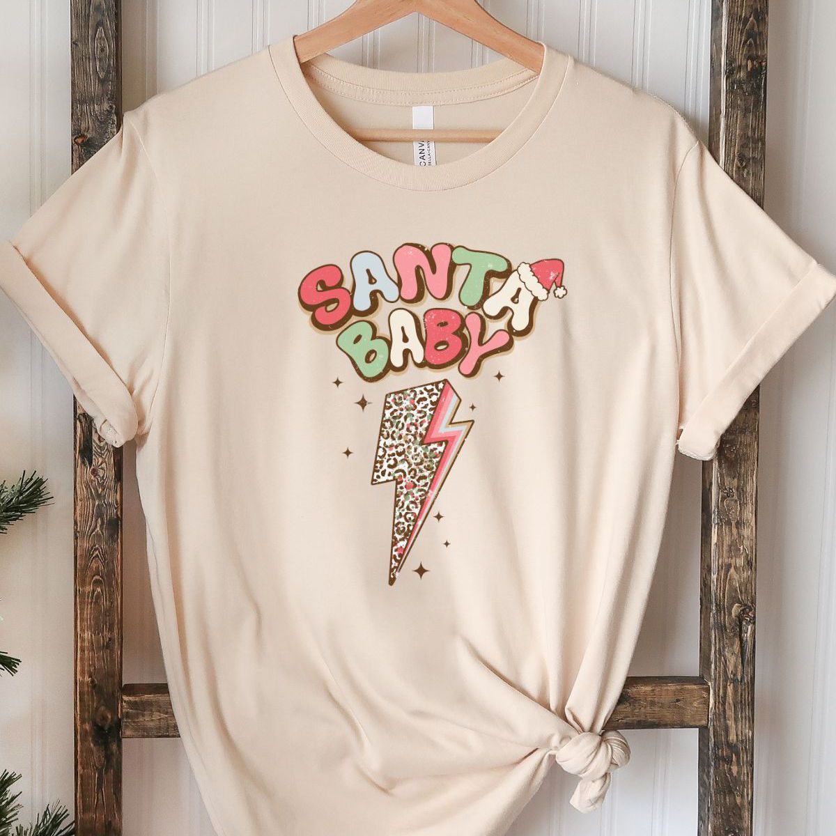 Santa Baby Womens Tee Christmas