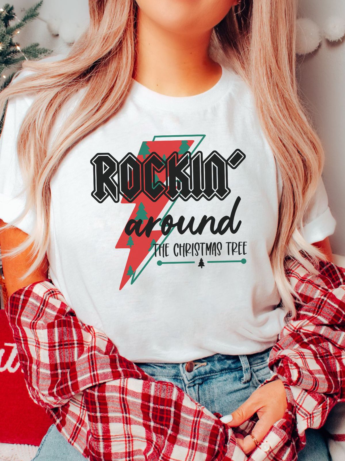 Rockin Christmas Unisex Tee