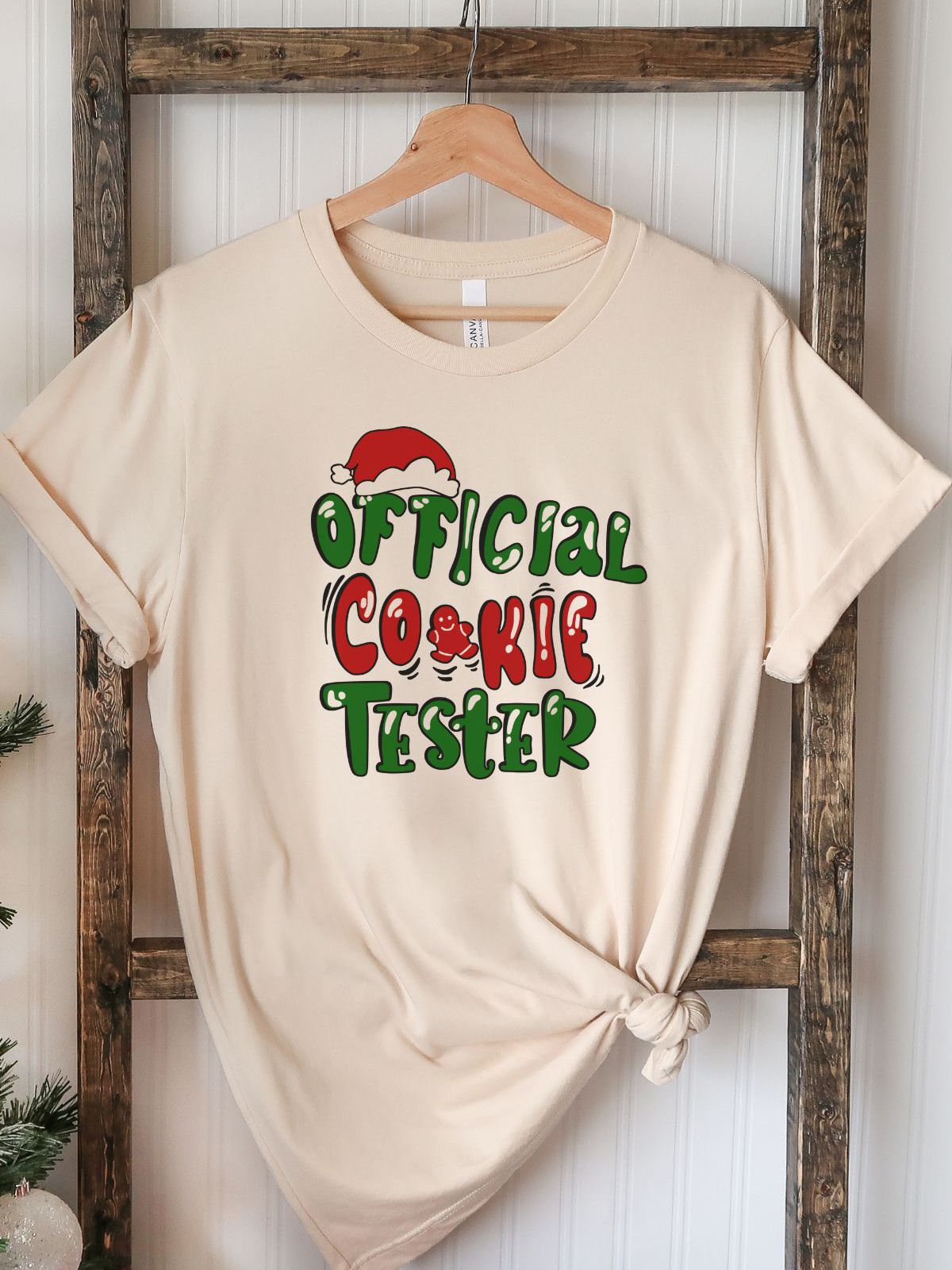 Cookie Tester Unisex T-shirt Christmas