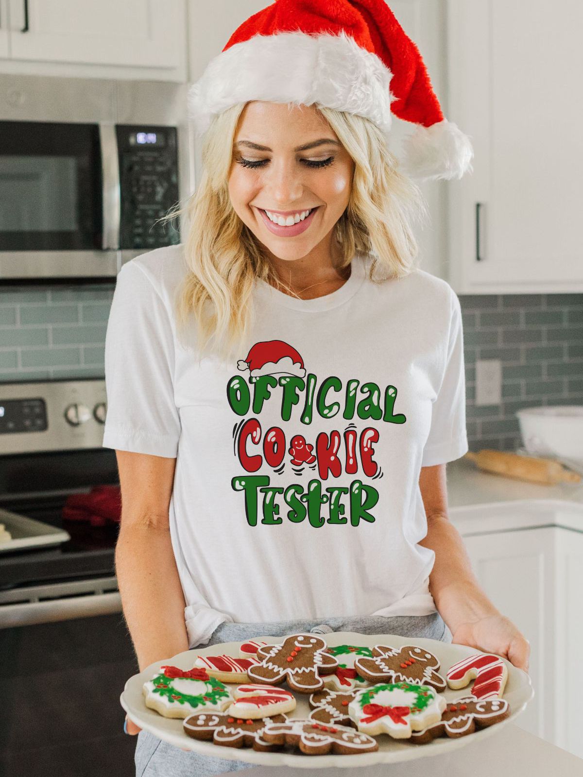 Cookie Tester Unisex T-shirt Christmas