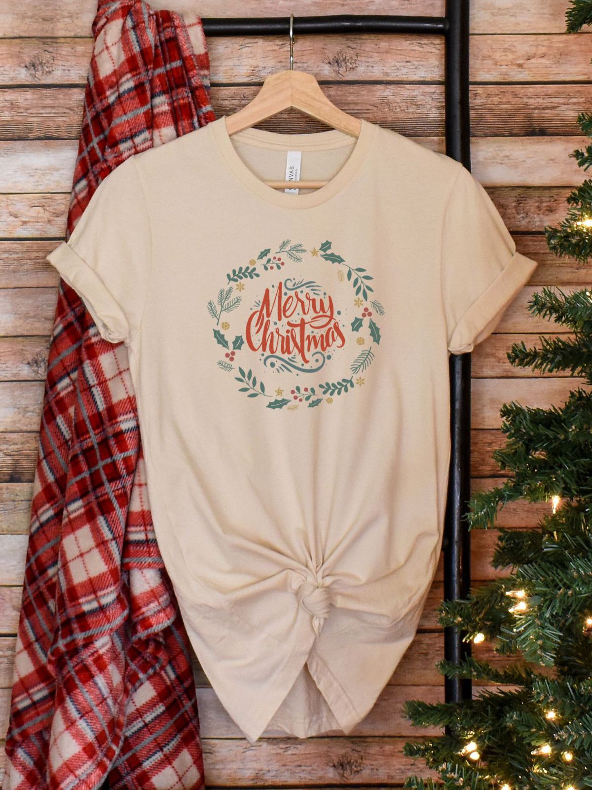 Merry Christmas Women T-Shirt Gift