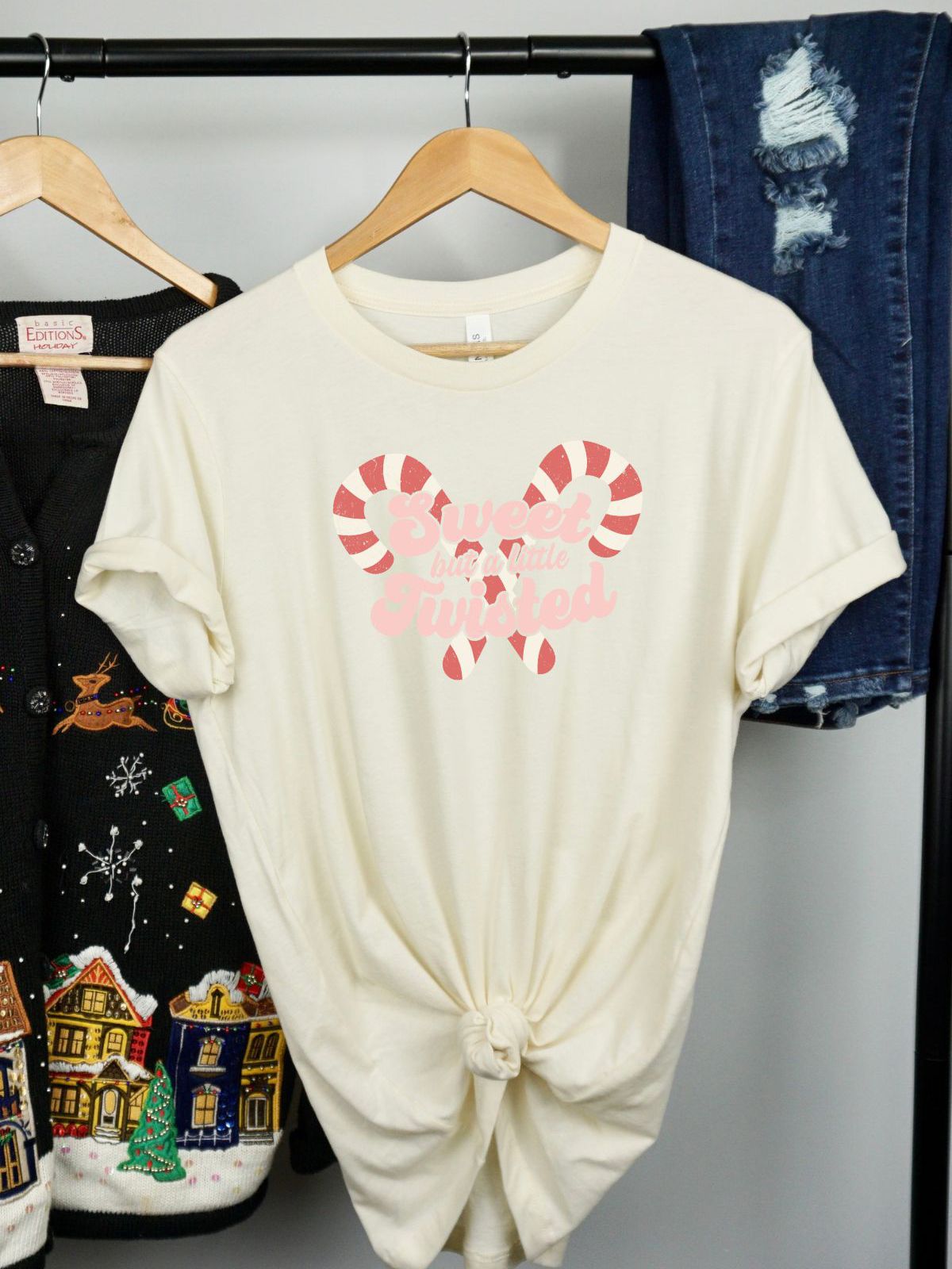 Sweet Twisted Women Tee Christmas