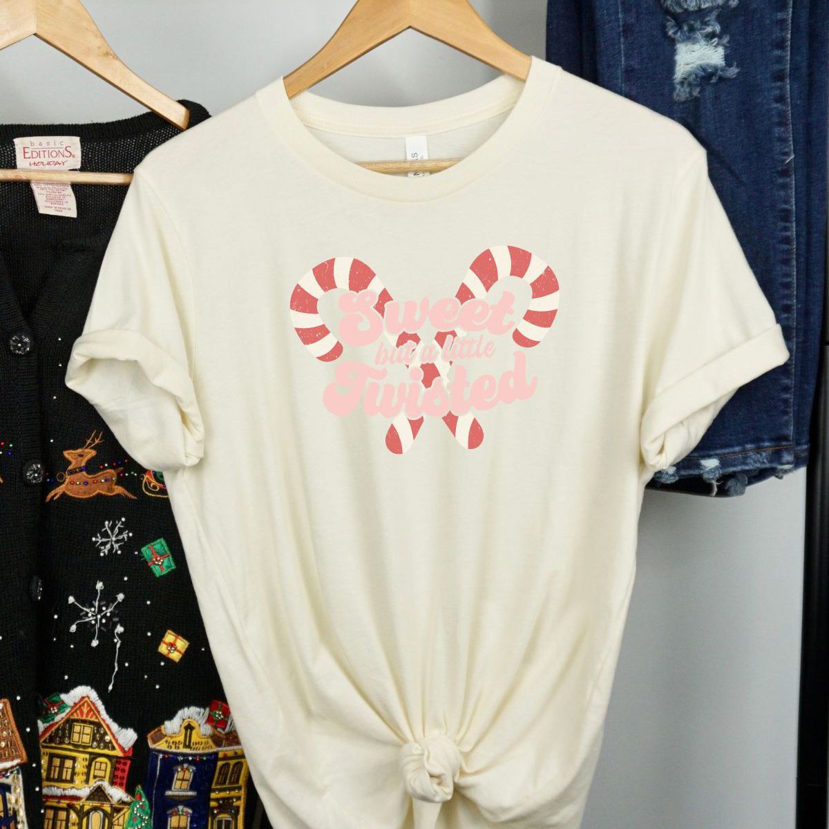 Sweet Twisted Women Tee Christmas