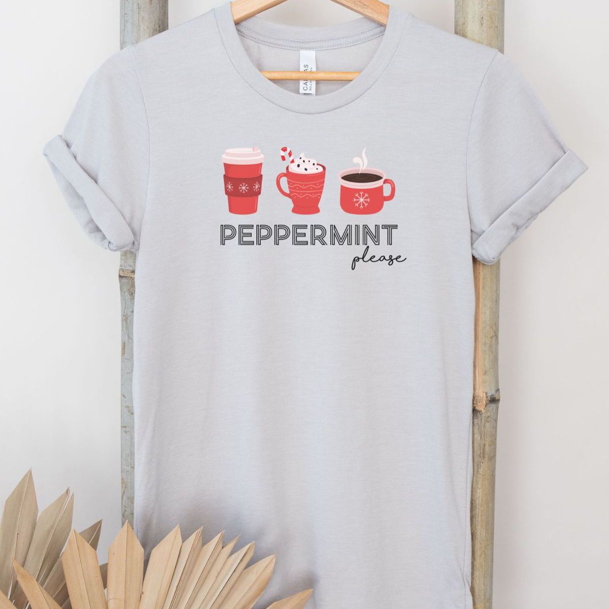 Peppermint Unisex T-Shirt Christmas