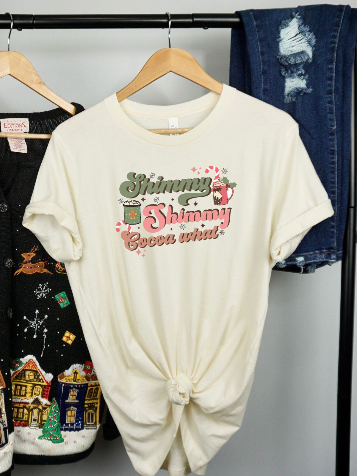 Shimmy Cocoa Women's Tee Christmas
