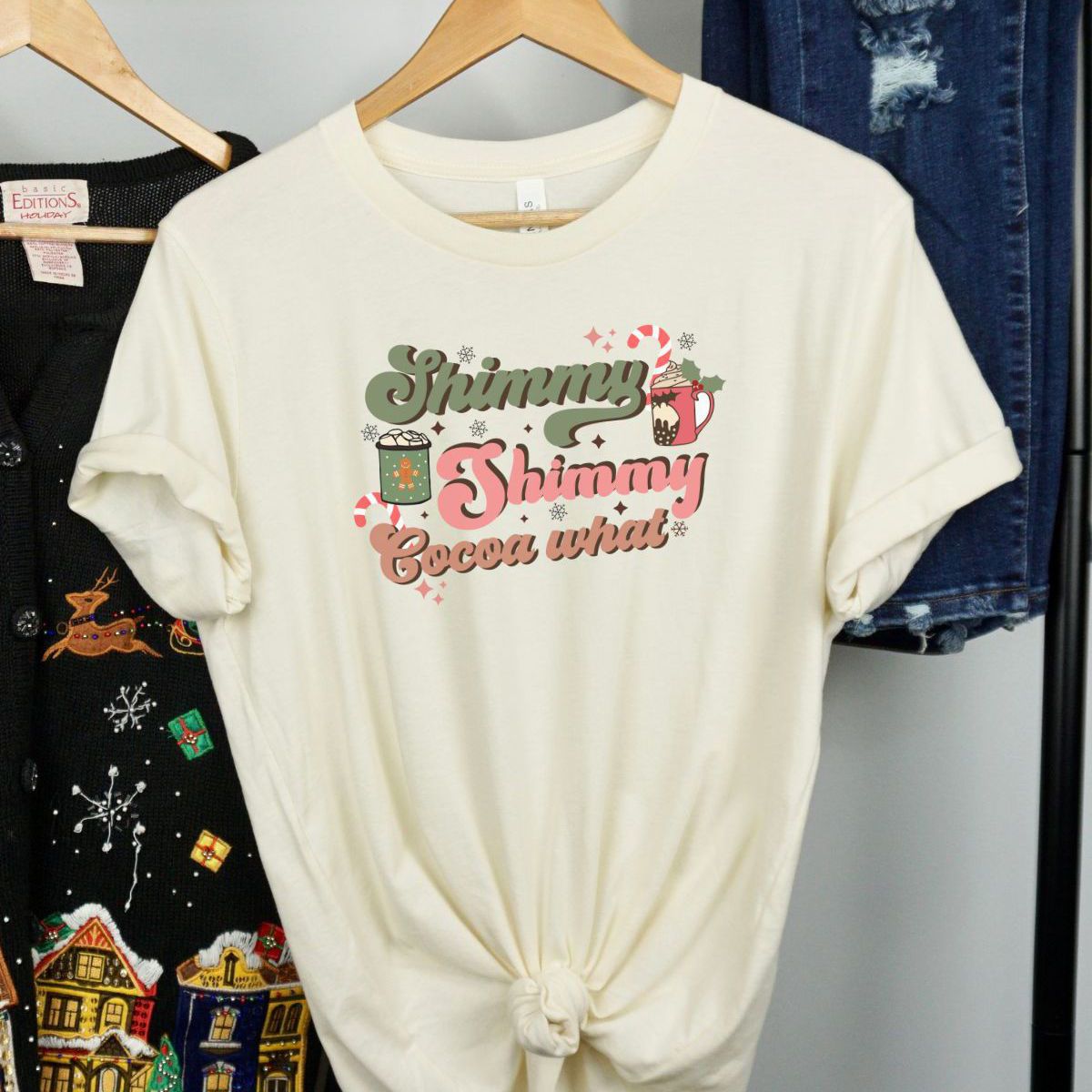 Shimmy Cocoa Women's Tee Christmas