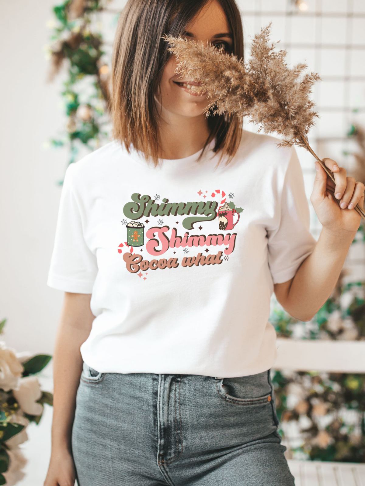 Shimmy Cocoa Women's Tee Christmas