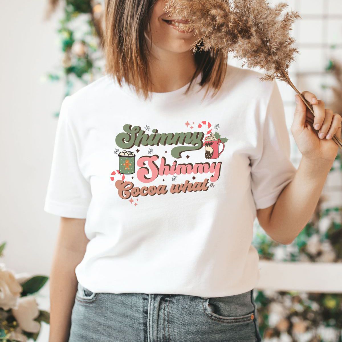 Shimmy Cocoa Women's Tee Christmas
