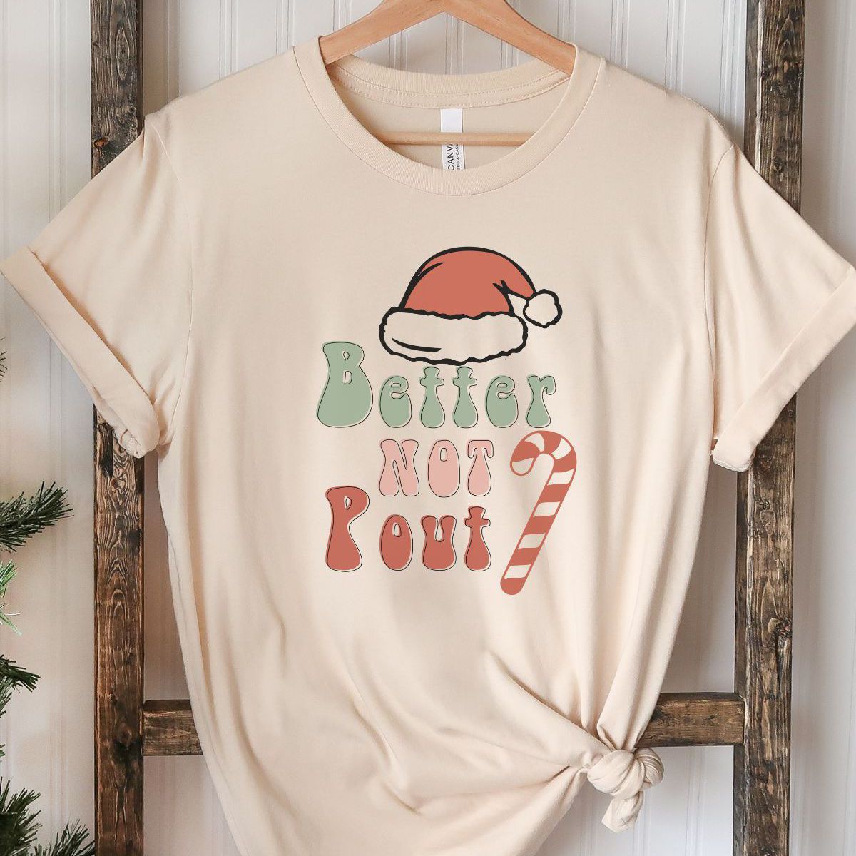 Better Not Pout Women's Tee Christmas