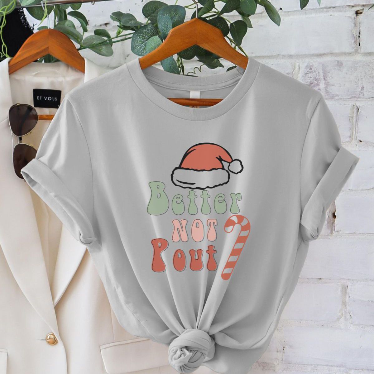 Better Not Pout Women's Tee Christmas