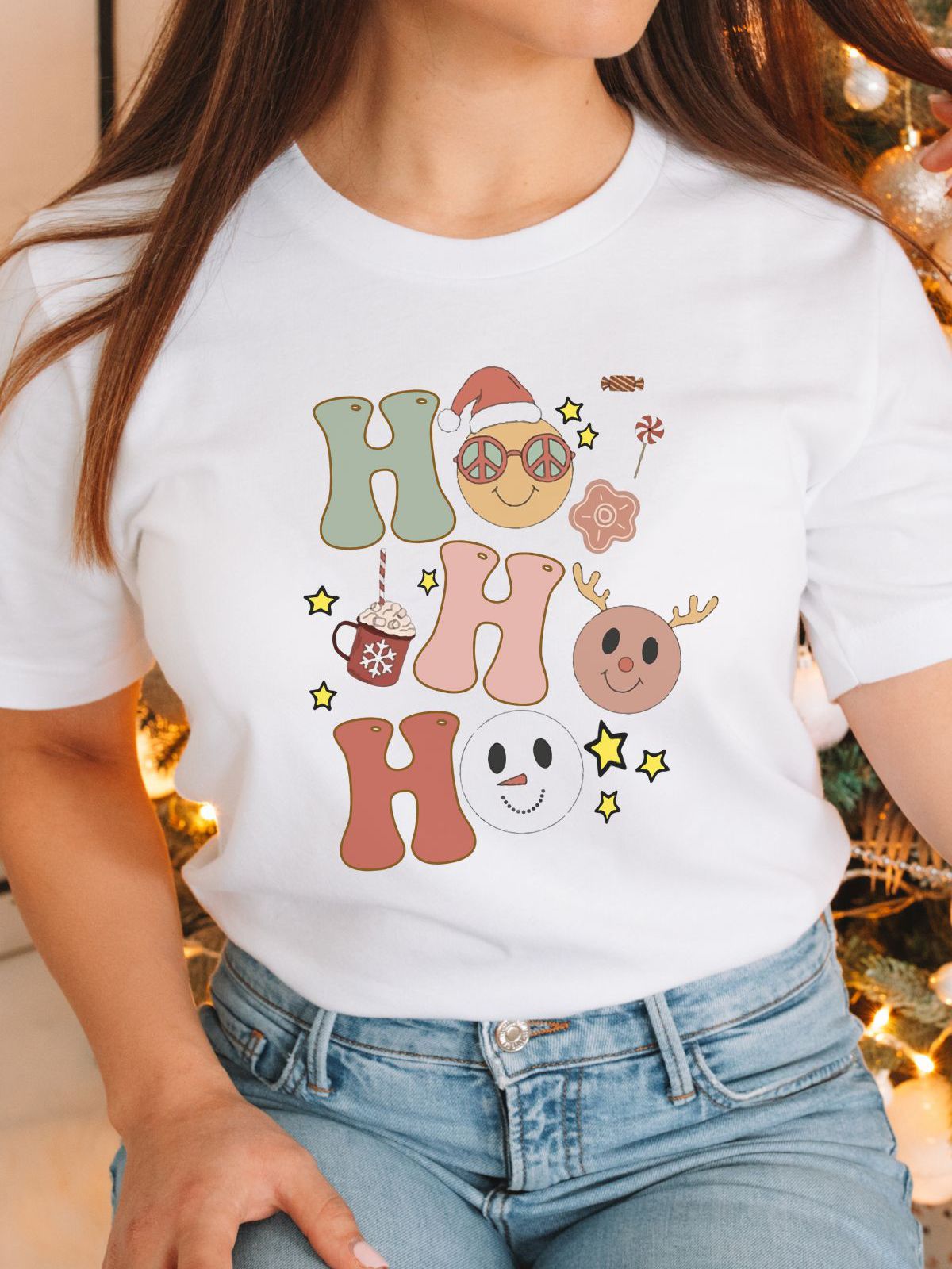 Ho Ho Ho Unisex Tee Christmas