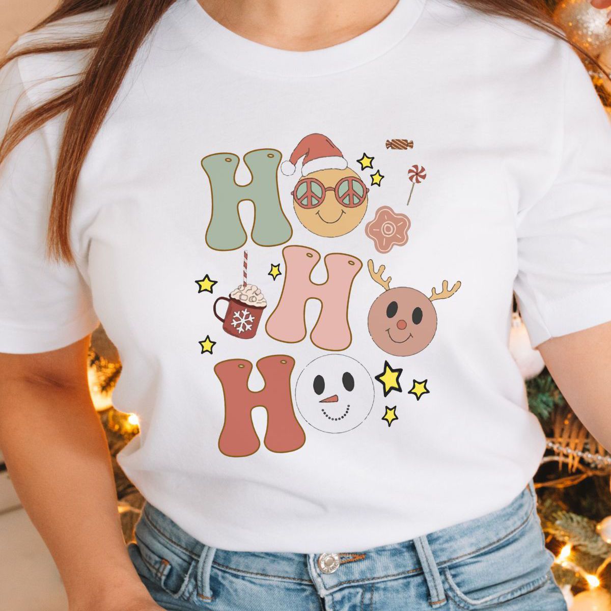 Ho Ho Ho Unisex Tee Christmas