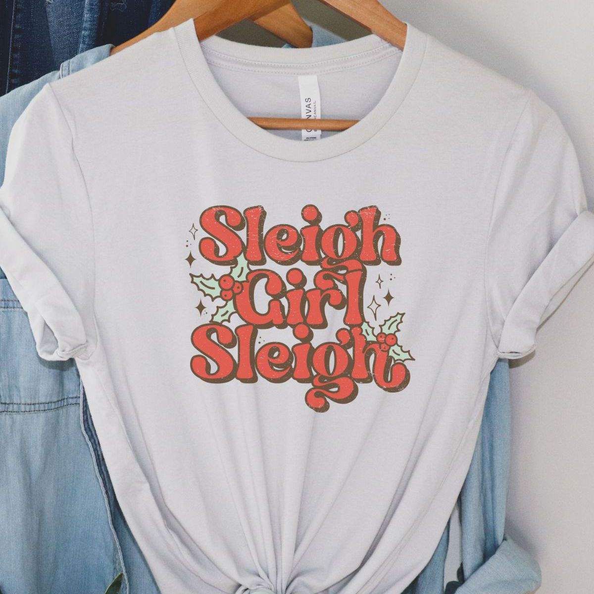 Sleigh Girl Women's T-Shirt Christmas