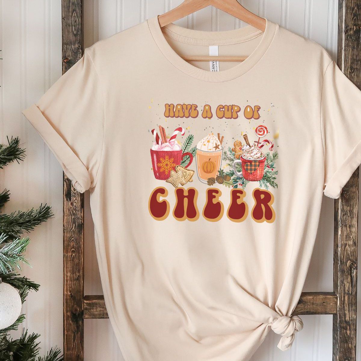 Have a Cup Cheer Women Tee Christmas