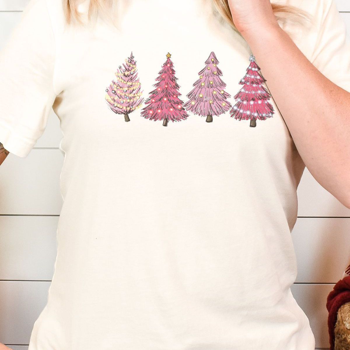 Christmas Trees Womens T-Shirt