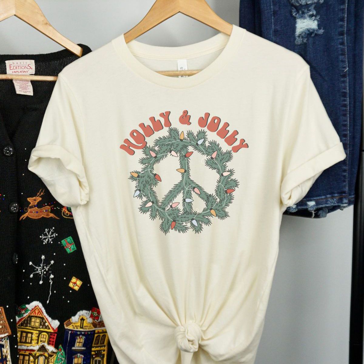 Holly Jolly Unisex Tee Christmas