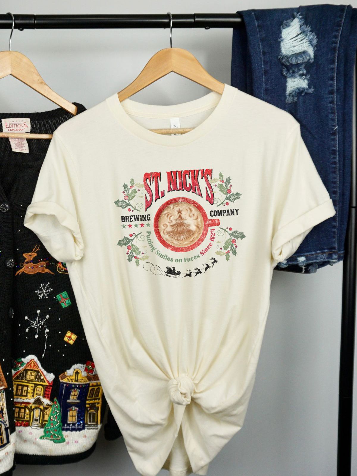 St Nicks Unisex Tee Christmas