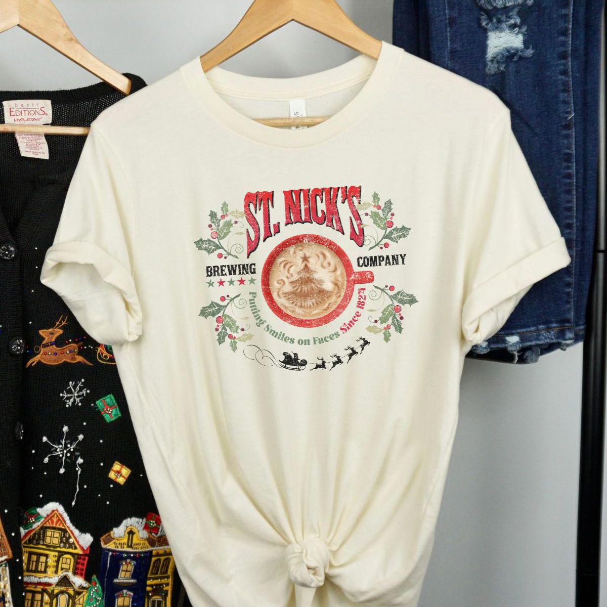 St Nicks Unisex Tee Christmas