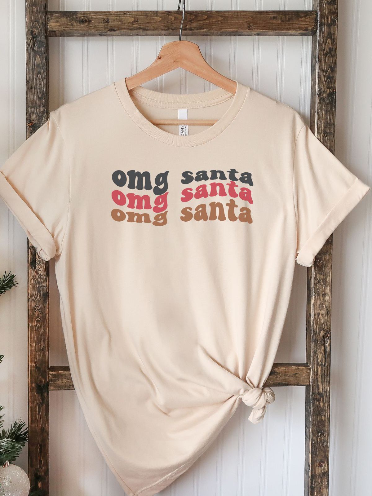 OMG Santa Unisex Tee Christmas