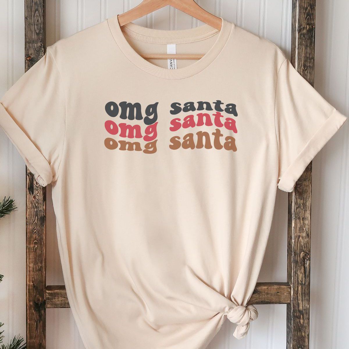 OMG Santa Unisex Tee Christmas