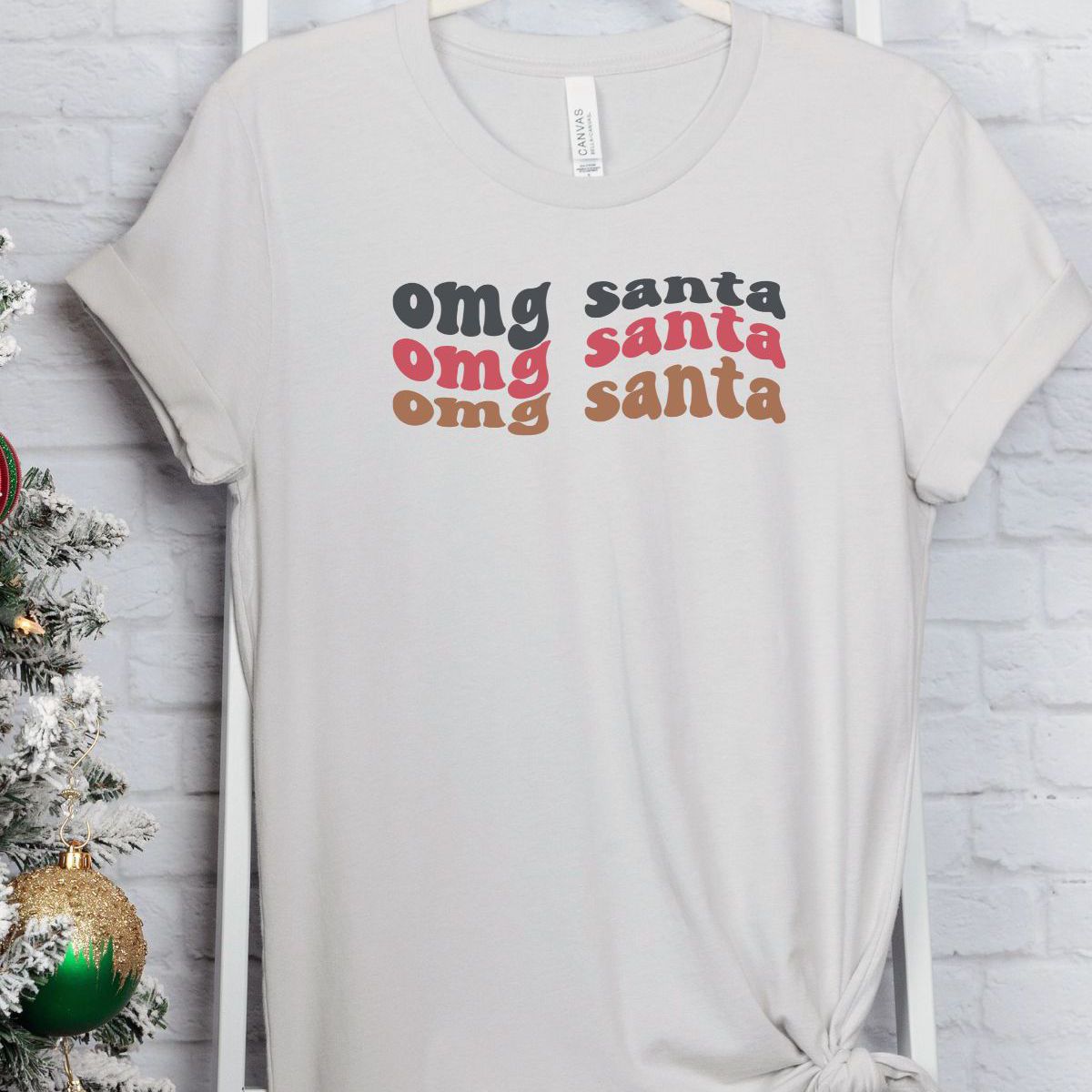 OMG Santa Unisex Tee Christmas