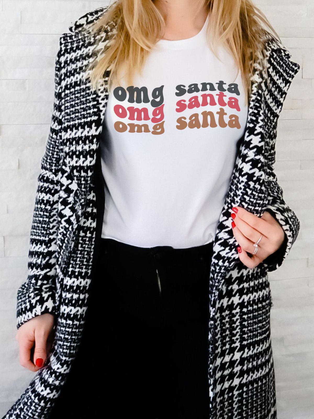 OMG Santa Unisex Tee Christmas