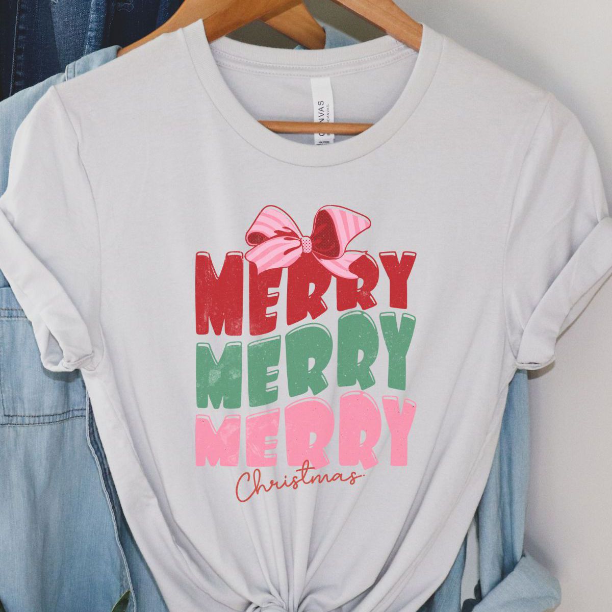 Merry Christmas Womens T-Shirt