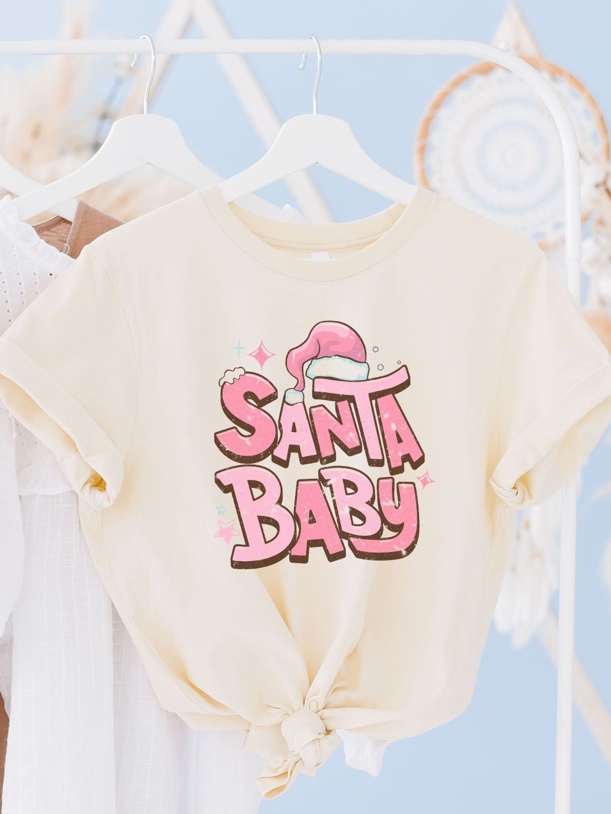 Santa Baby Women Tee Christmas