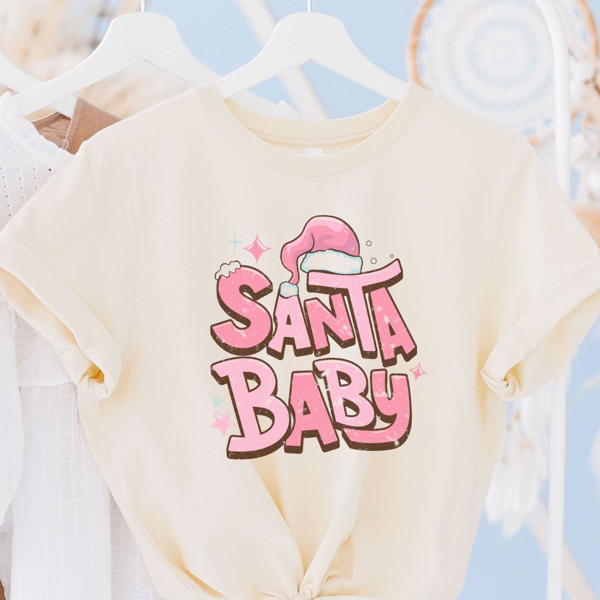Santa Baby Women Tee Christmas