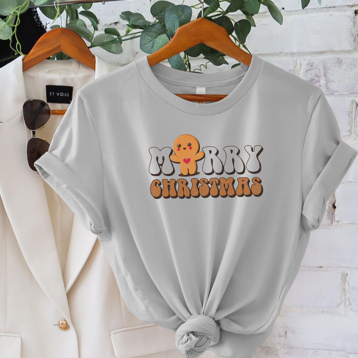 Gingerbread Unisex T-shirt Christmas