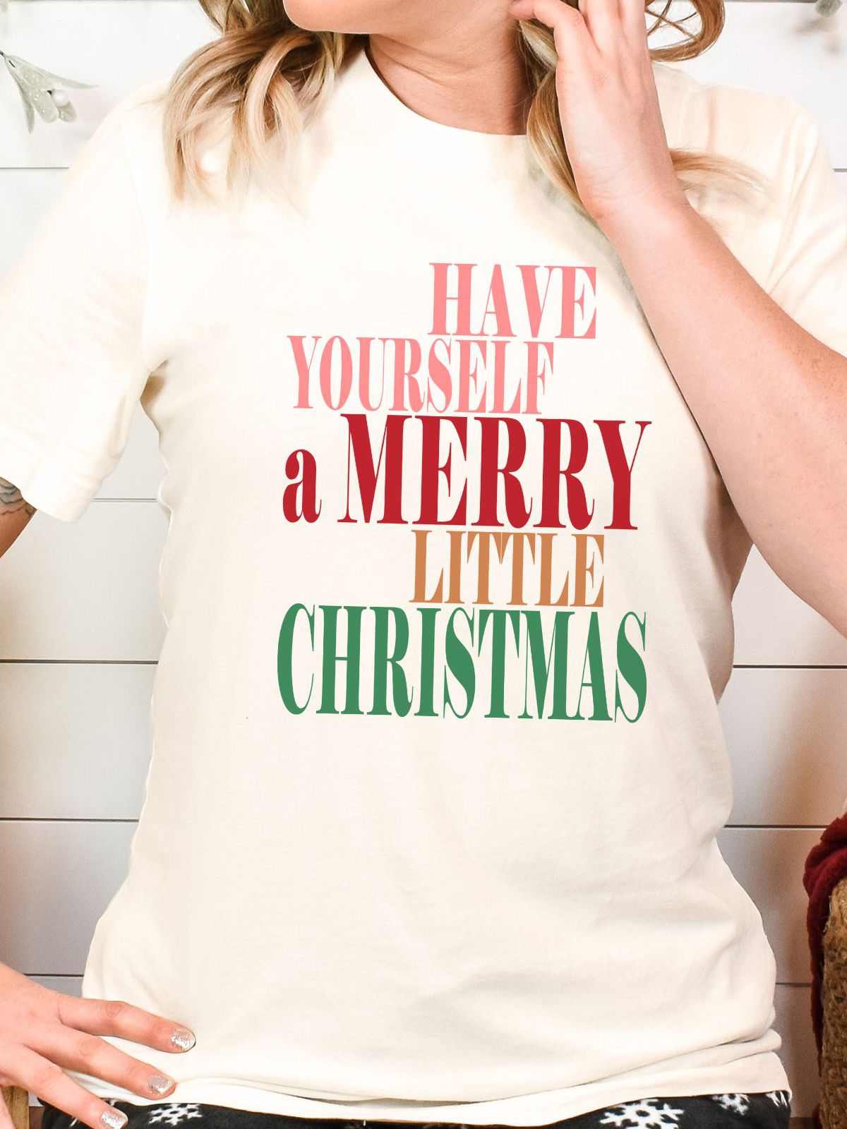 Merry Little Christmas Women's Tee