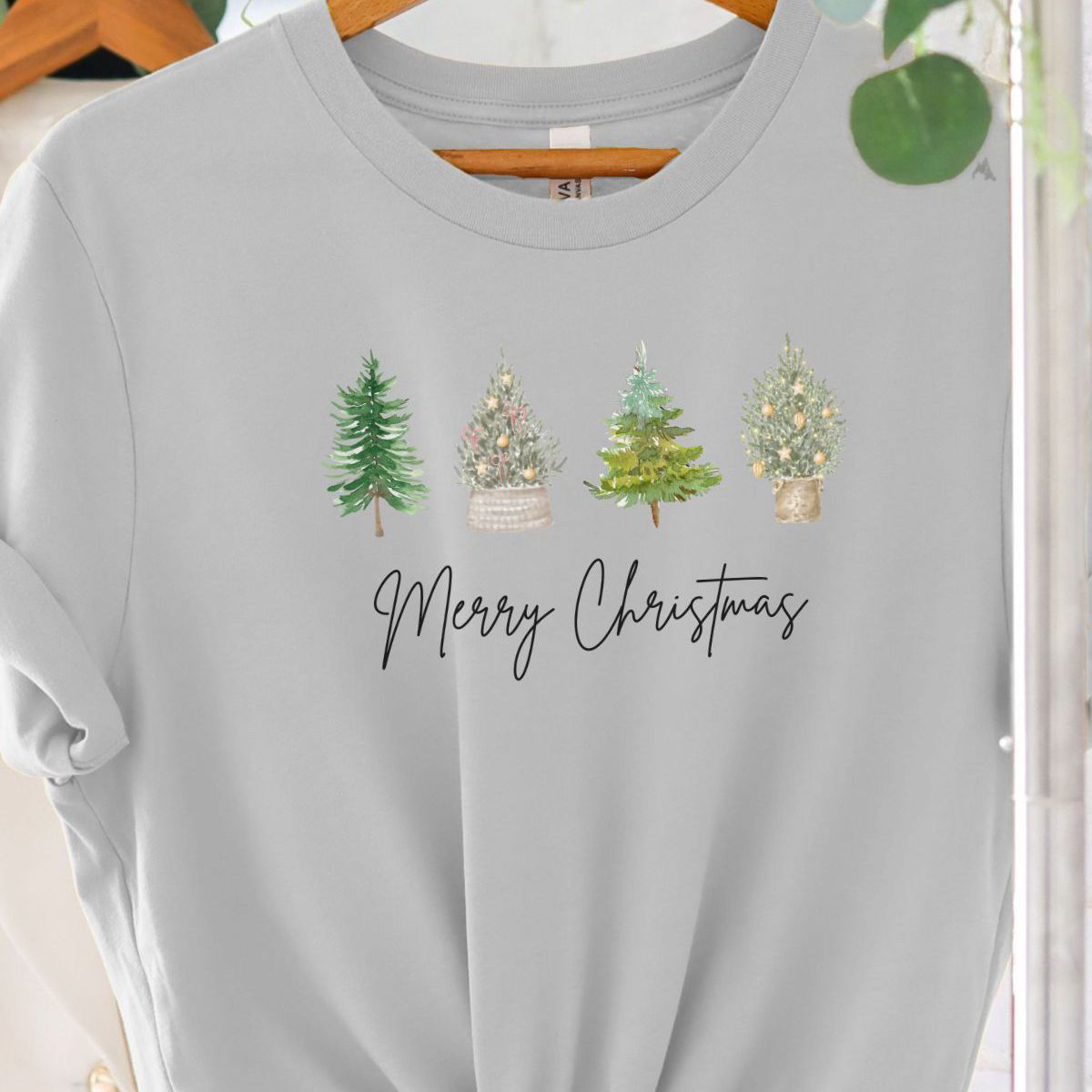 Merry Christmas Trees Women's T-Shirt