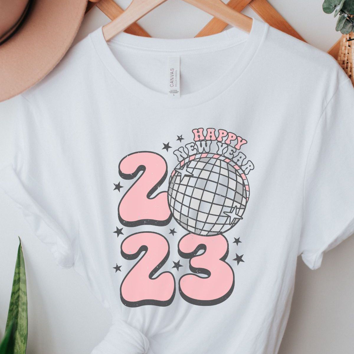 2023 New Year Disco Ball Unisex Tee