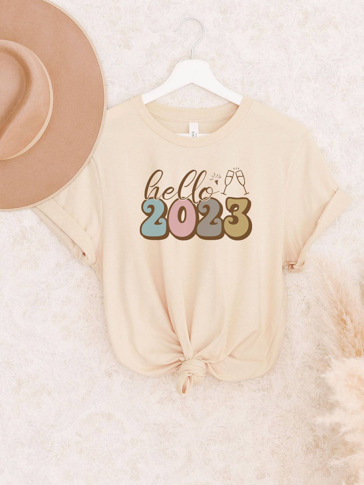 Hello 2023 Women T-Shirt New Year