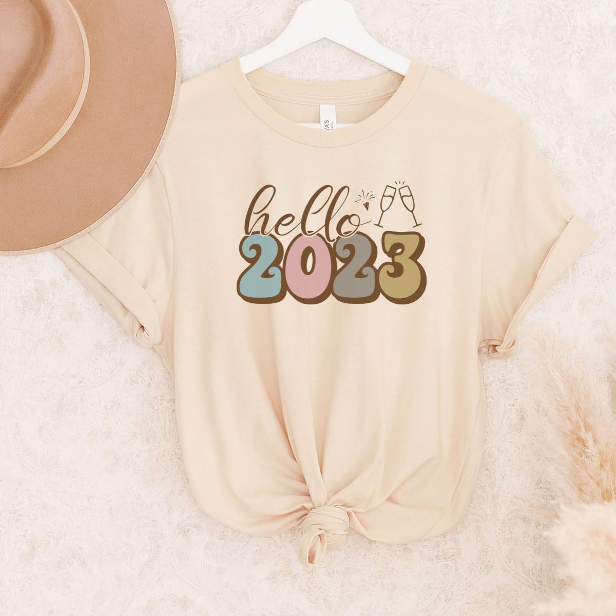 Hello 2023 Women T-Shirt New Year